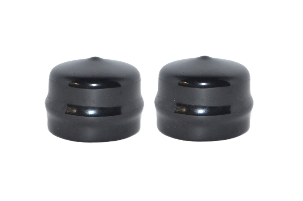#08 Wheel Hub & Steering Spindle Dust Cap/Cover Set (Black)