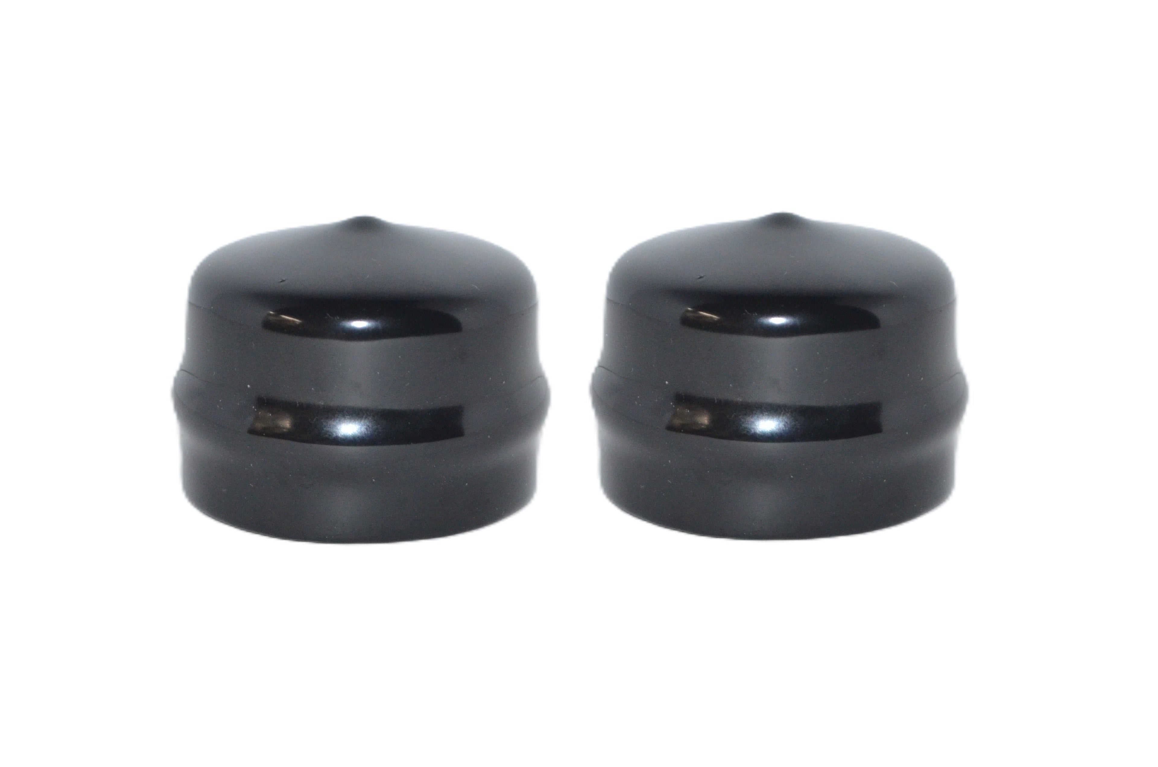 #08 Wheel Hub & Steering Spindle Dust Cap/Cover Set (Black)