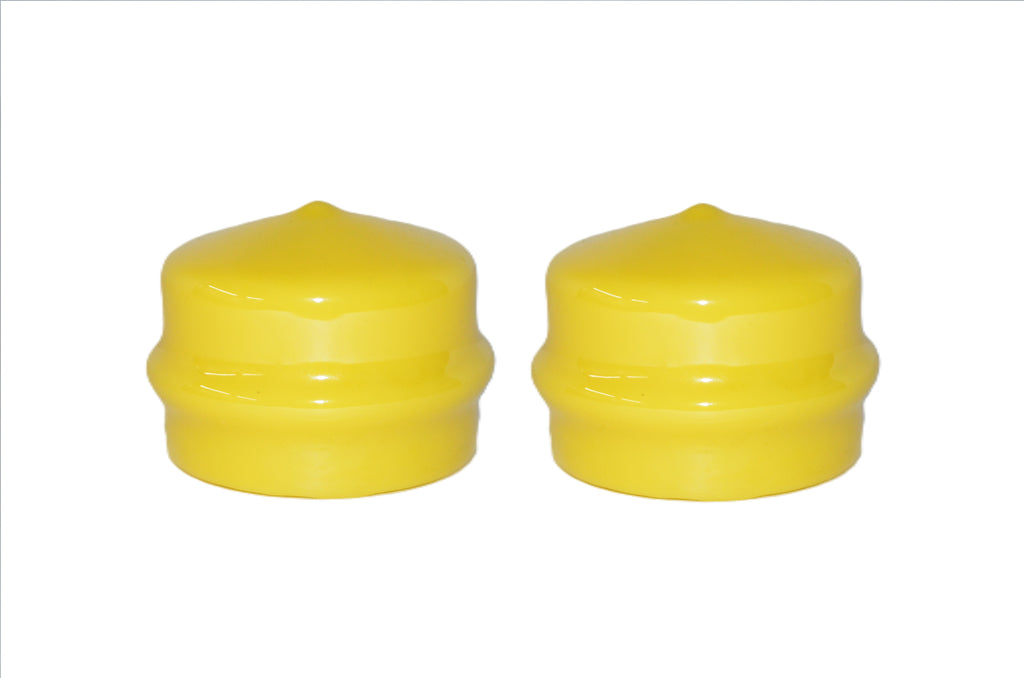#09 Wheel Hub Dust Cap/Cover Set (Yellow)