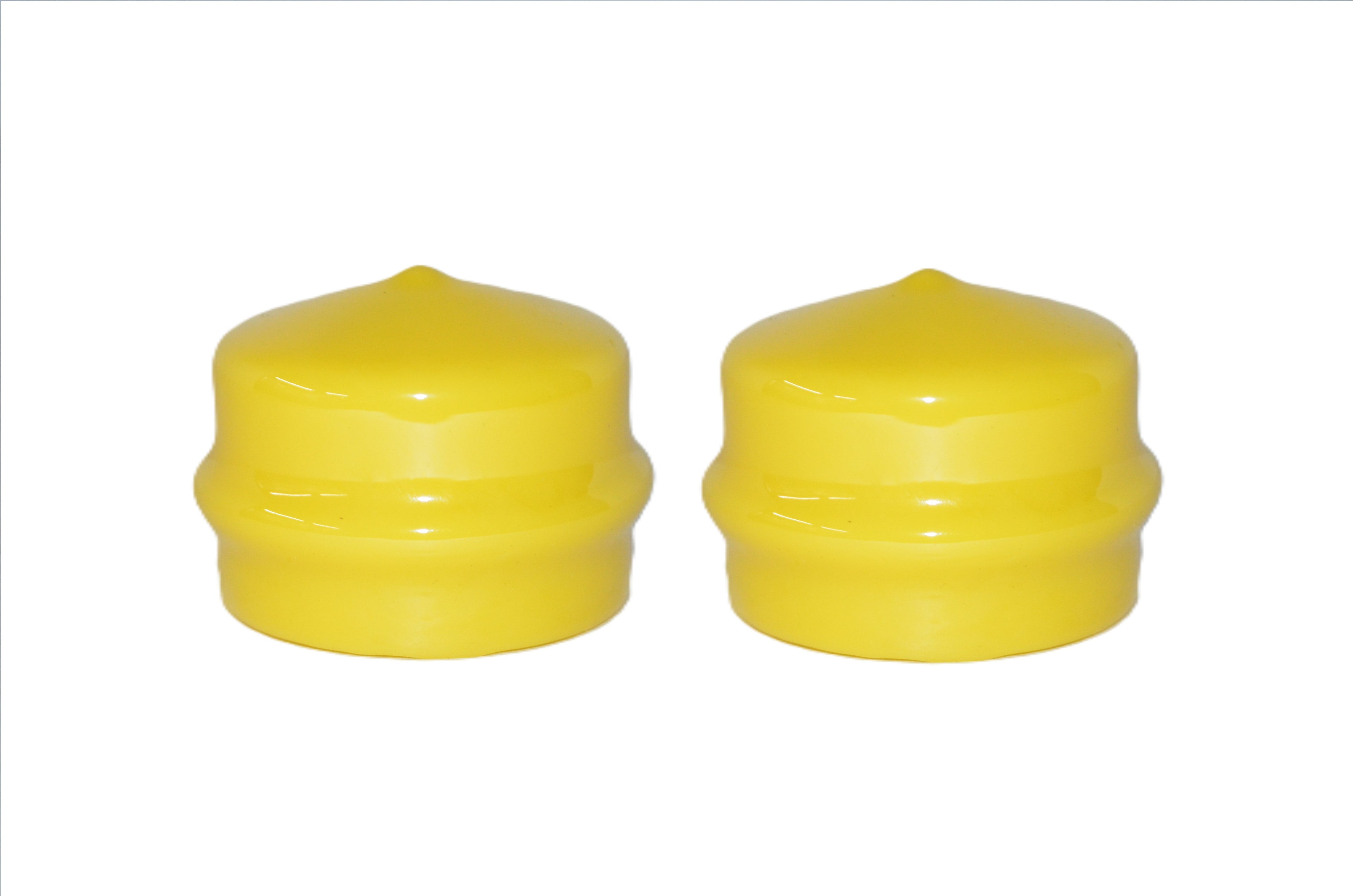 #09 Wheel Hub Dust Cap/Cover Set (Yellow)